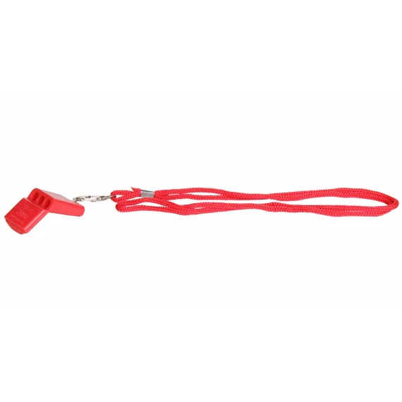 012 fluier de plastic cu curea pentru gat