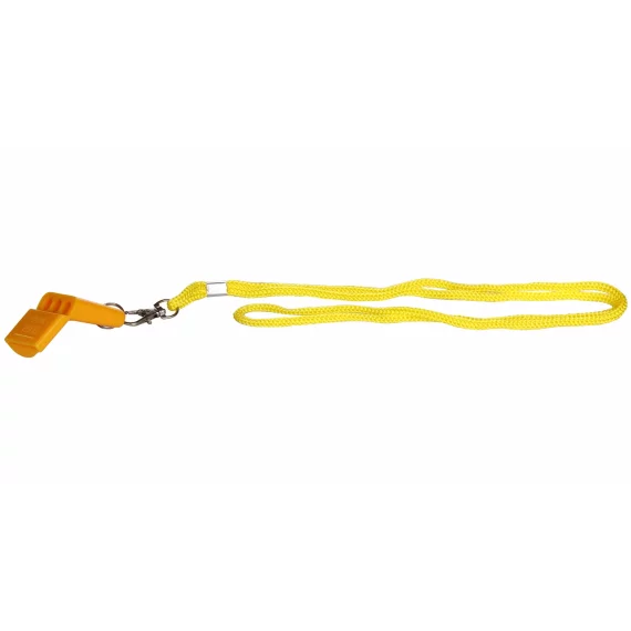 012 fluier de plastic cu curea pentru gat