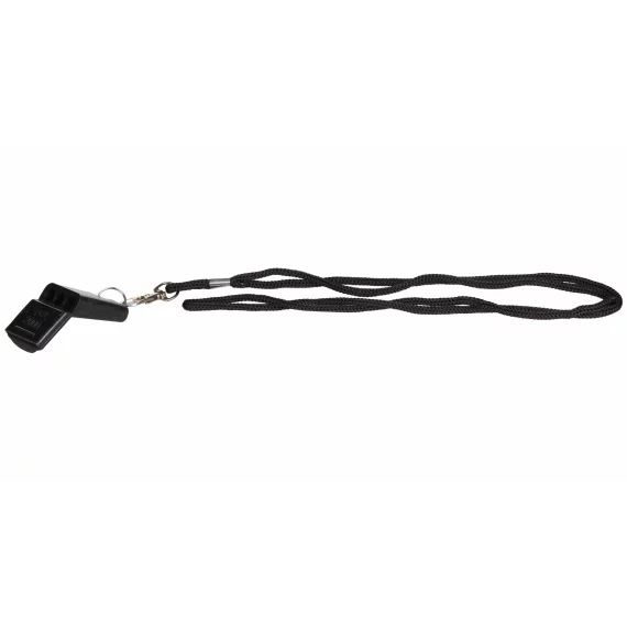 012 fluier de plastic cu curea pentru gat