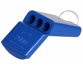 012 fluier de plastic cu curea pentru gat