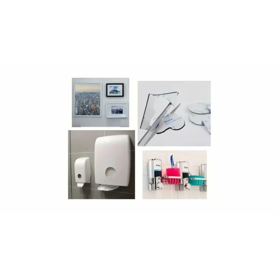 Set autocolante adezive 4 buc, negru