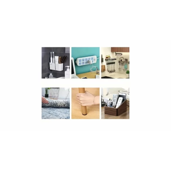 Set autocolante adezive 4 buc, negru