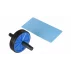 Roata pentru intarirea musculaturii abdomenului, AB Double Wheel, Albastru