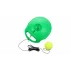 Ajutor antrenament tenis, minge cu elastic Tennis coach verde