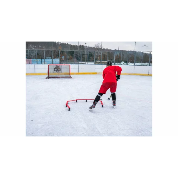Aparat de antrenament pentru hochei 7 Section stickhandling