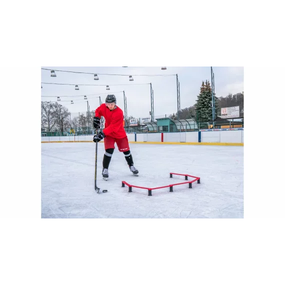 Aparat de antrenament pentru hochei 7 Section stickhandling
