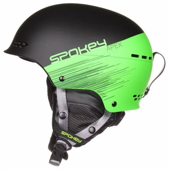 Apex skihelmet green