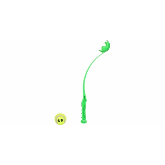 Aport 45 aruncator de mingi pentru caine, verde