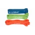 Banda latex aerobic Loop, 208x0,45cm, albastru