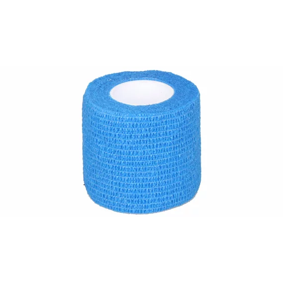 Bandaj elastic autoadeziv Grip Tape flexible, albastru