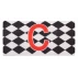 Banderola capitan Diamond negru-alb