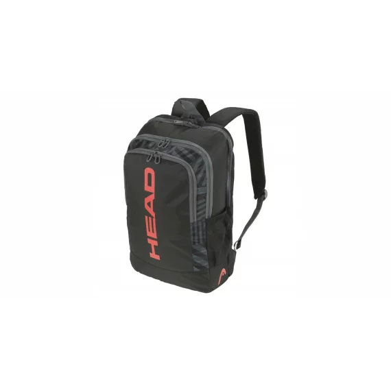 Base Backpack 17L rucsac de sport, negru-portocaliu