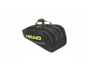 Base Racquet Bag L geanta pentru rachete, negru-galben
