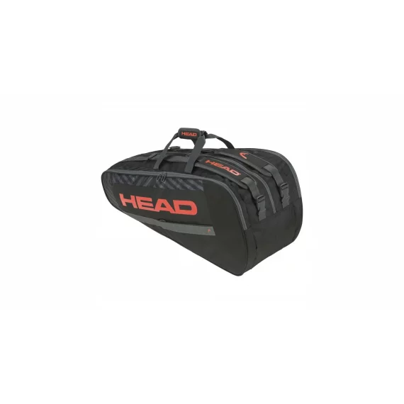 Base Racquet Bag L geanta pentru rachete, negru-portocaliu