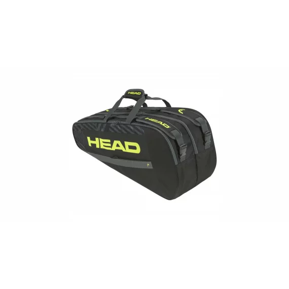 Base Racquet Bag M geanta pentru rachete, negru-galben