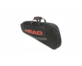 Base Racquet Bag S geanta pentru rachete, negru-portocaliu