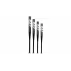 Bata de baseball, negru Alu-03