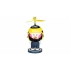 Bee duck ornament