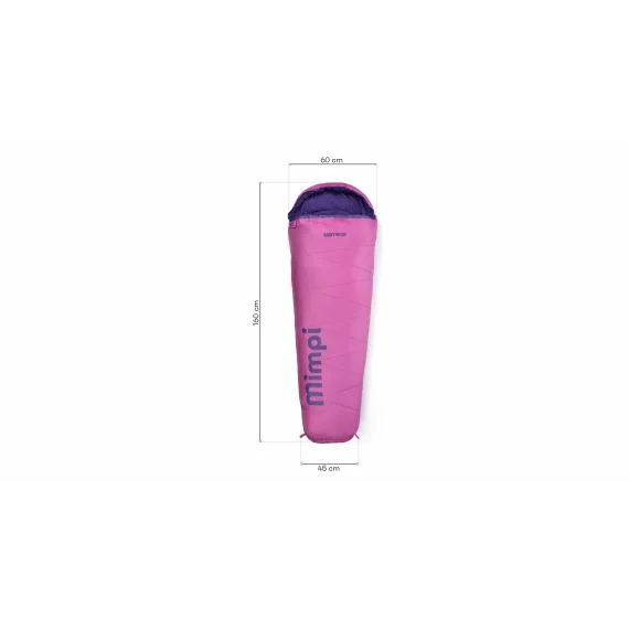 Berlin 07 sleeping bag mummy blue