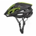 Biker casca pentru bicicleta, negru-galben fluo