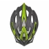 Biker casca pentru bicicleta, negru-galben fluo