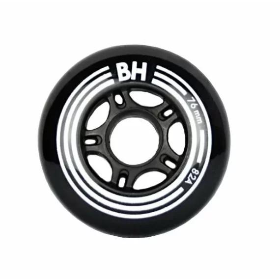 Black 76mm 82A roata pentru patine in linie neagra de 76 mm 82A