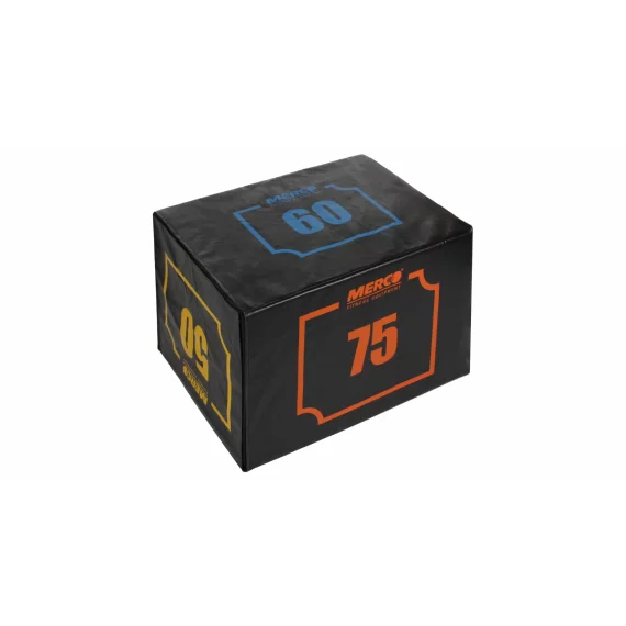 Bloc pliometric Plyo Box Cube negru