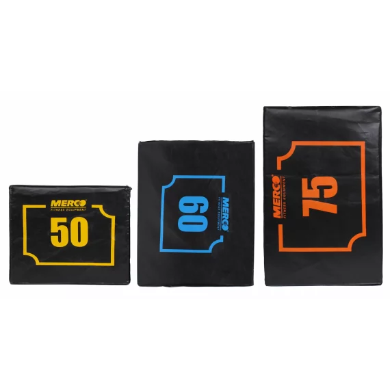 Bloc pliometric Plyo Box Cube negru