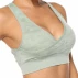 Bustiera sport Cut verde