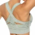 Bustiera sport Cut verde