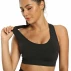 Bustiera sport Yoga Rate, negru
