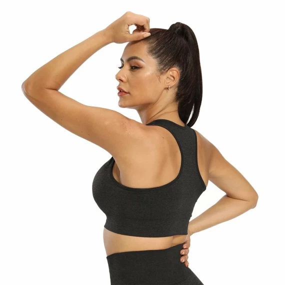Bustiera sport Yoga Rate, negru