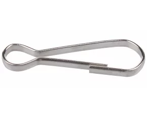 Carabiner 55 mm nickel