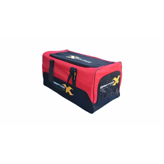 Cargo Bag Youth hockey bag black-red