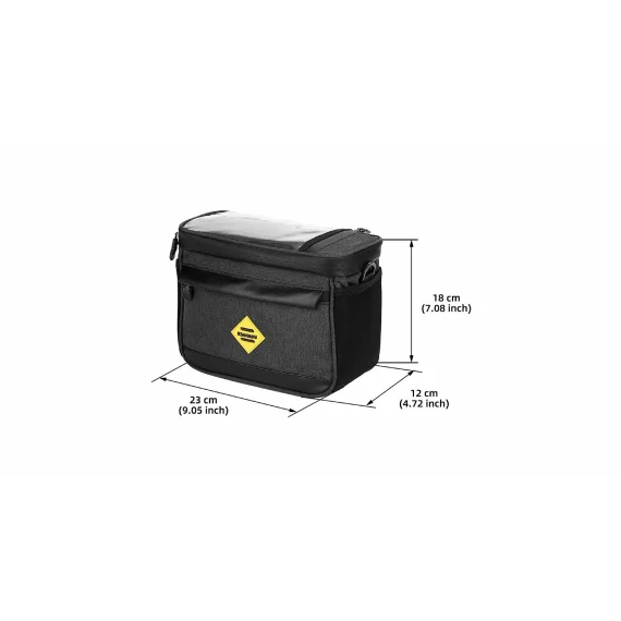 Carry 1.0 geanta de ghidon, negru