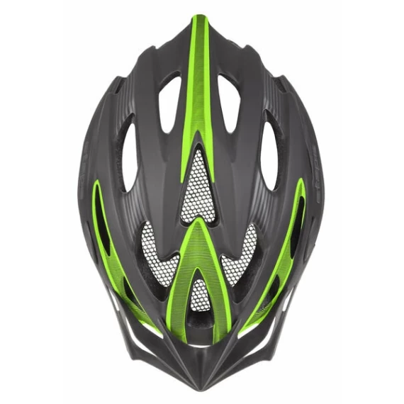 Casca bicicleta Biker, negru-verde