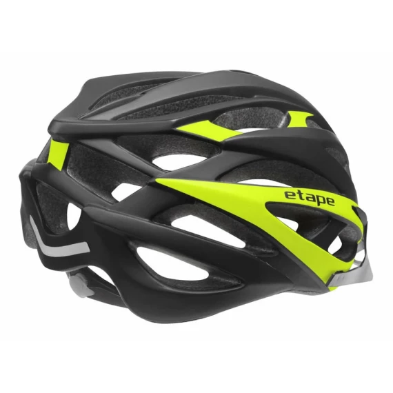 Casca bicicleta Magnum negru-galben