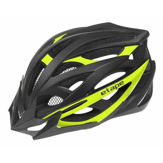 Casca bicicleta Magnum negru-galben