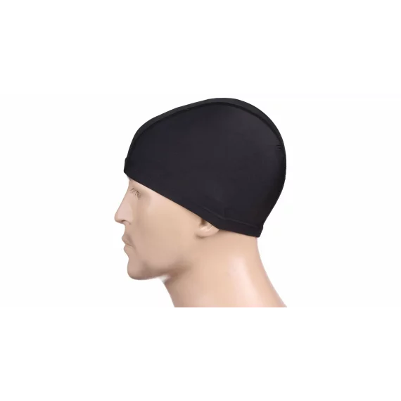 Casca poliester Merco Polyester Cap, albastru inchis, negru