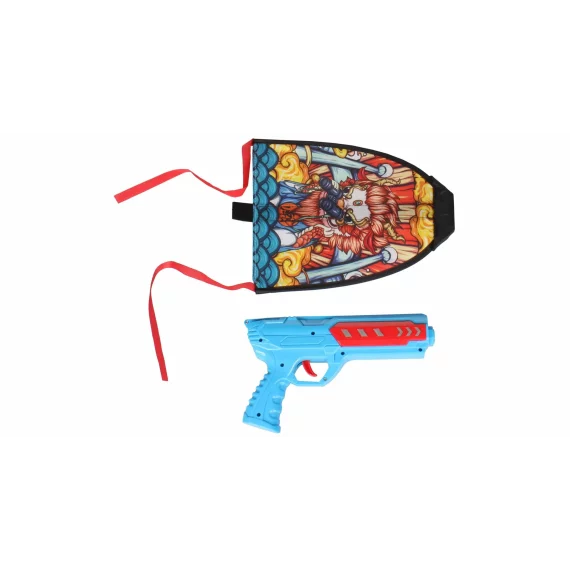 Catapult Kite with gun blue