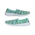 Cationic pantofi din neopren verde-albastru