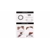 Cerc de gimnastica Hula Hoop Counter, verde