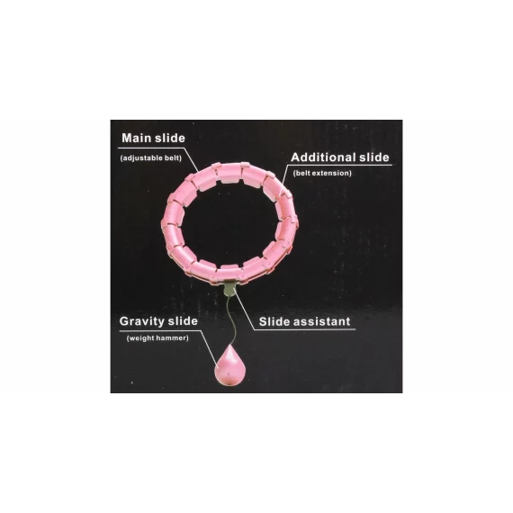 Cerc gimnastica Hula Hoop Classic, violet