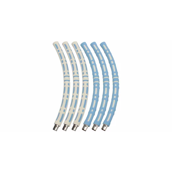 Cerc gimnastica Hula Hoop Foam, albastru