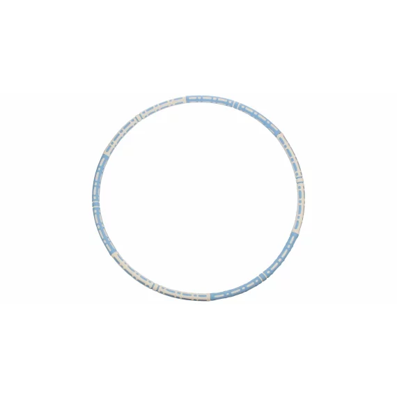 Cerc gimnastica Hula Hoop Foam, albastru
