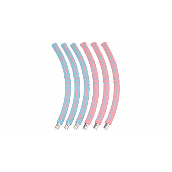 Cerc gimnastica Hula Hoop Foam, roz