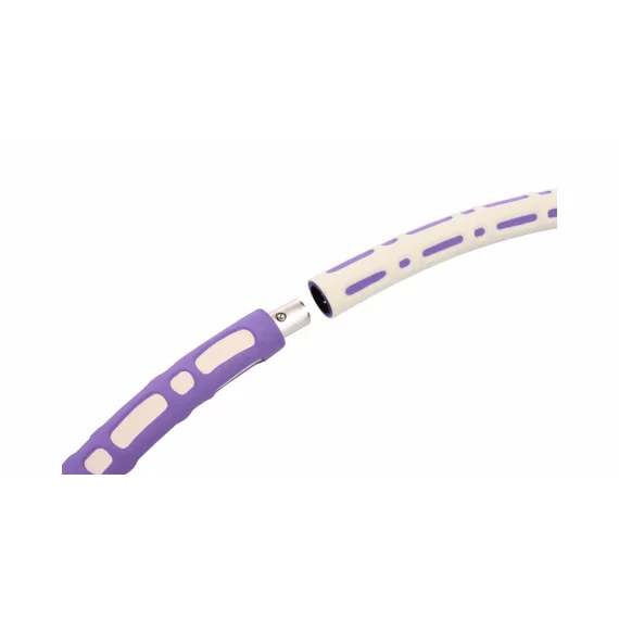 Cerc gimnastica Hula Hoop Foam, violet