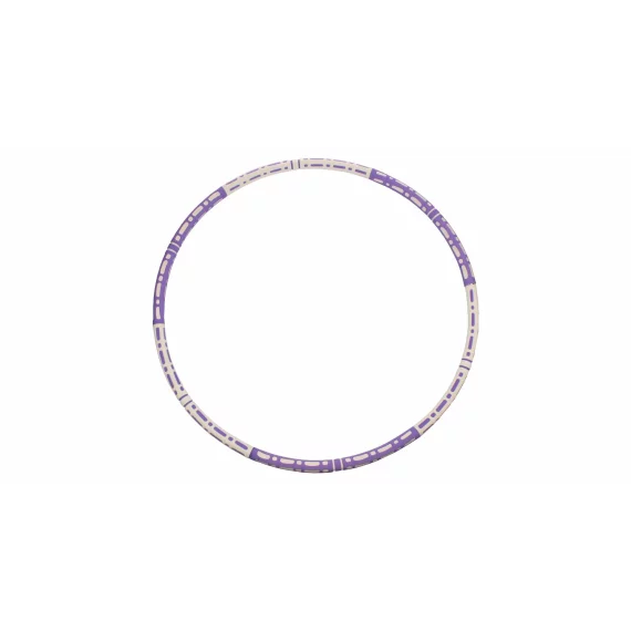 Cerc gimnastica Hula Hoop Foam, violet