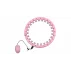 Cerc gimnastica Hula Hoop Massage, roz