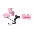 Cerc gimnastica Hula Hoop Massage, roz